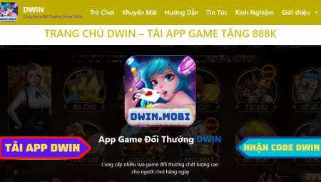 Giới thiệu DWIN cổng game bài đổi thưởng uy tín hàng đầu Việt Nam
