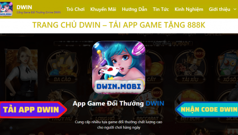 Giới thiệu DWIN cổng game bài đổi thưởng uy tín hàng đầu Việt Nam